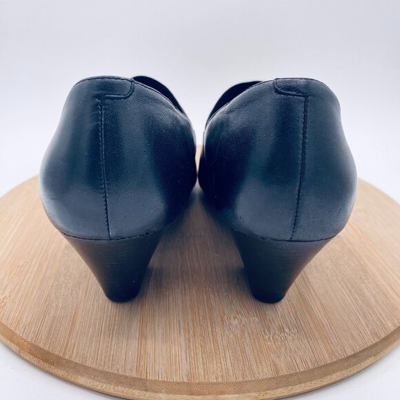 Dansko Shoes Womens 10 41 Black Leather Loafers Whimsygoth Fairy - Picture 7 of 11